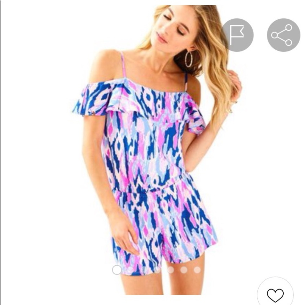 NWT! Lilly Pulitzer Kela Romper! XS